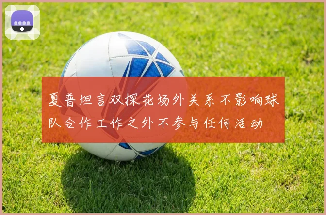 夏普坦言双探花场外关系不影响球队合作工作之外不参与任何活动